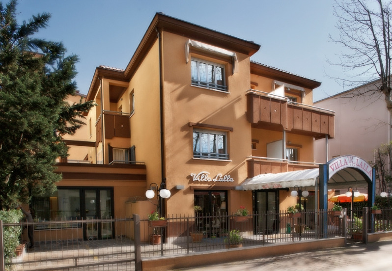 Hotel Villa Lalla Rimini Dış mekan fotoğraf